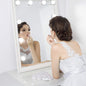 Vanity Mirror Lights - USB Vanity Lights Makeup Lighting 10 Dimmable Light Bulbs - Hollywood Style LED Vanity Mirror Lights Kit for Makeup - Table Bathroom Dressing Room