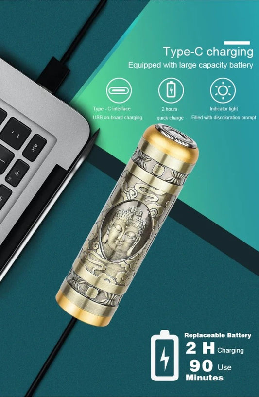 A8 Mini metal Electric Shaver for Men Home Razor Travel Razor (Rechargeable)
