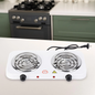 Double Electric Stove – Dual Hot Plate Cooker with Twin Coil Burners | Fast Heating, Energy-Efficient Electric Cooking Stove for Home, Hostels & Outdoor Use