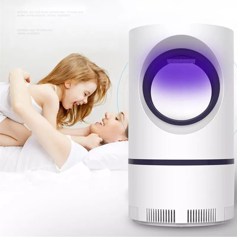 Mosquito Killer Lamp Electric Shocker Round – Powerful 360° UV Light Insect Trap for Home, Room & Outdoor Use | Safe, Silent & Eco-Friendly Bug Zapper